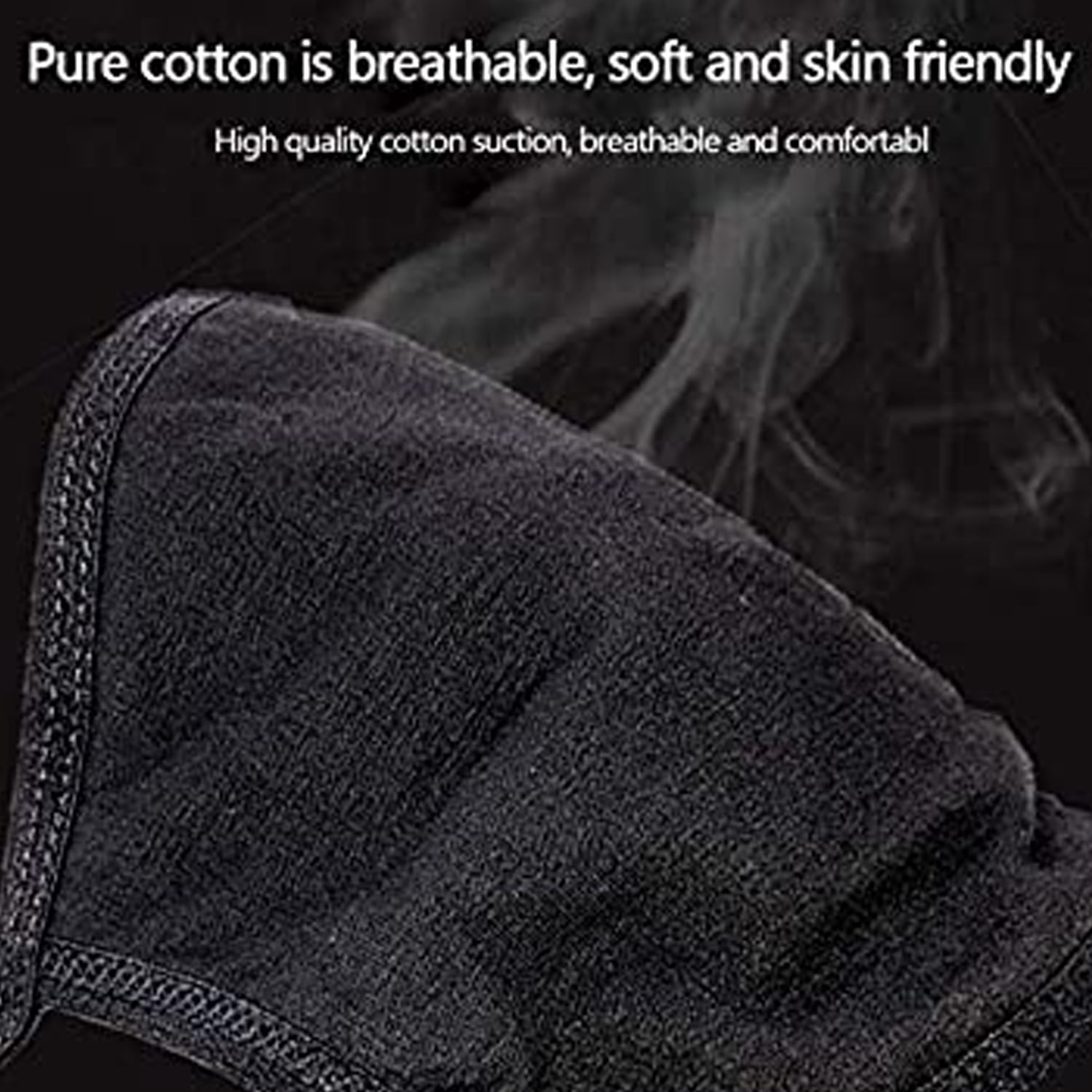 Face Mask 3 Pack Unisex Reusable Machine Wash for Men Women Made In USA
