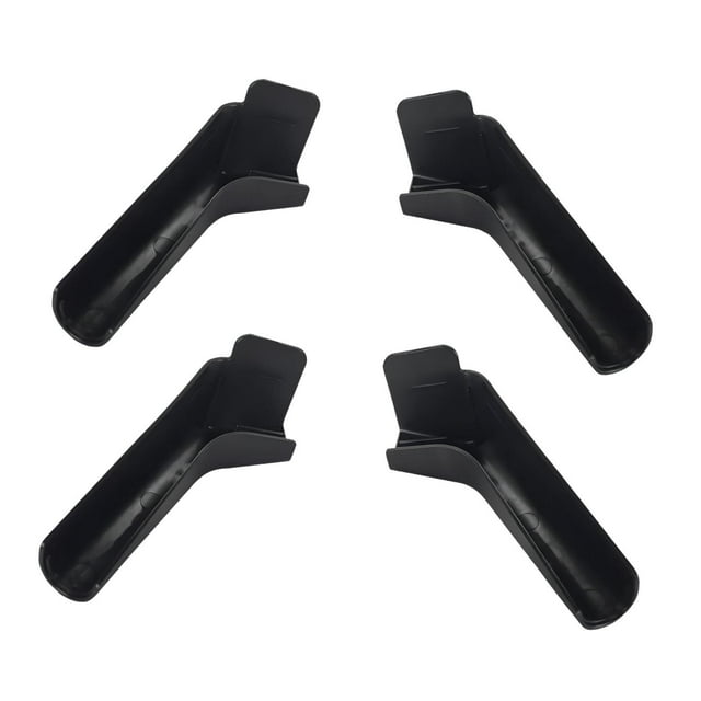 Colaxi 4x Rv Roof Gutter Spouts RV Rainwater Outlet Parts Protector Heavy Duty Rain Gutter Spout for Travel Trailer Boats