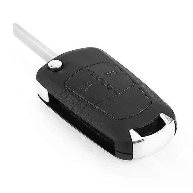 2 Buttons Flip Key Cover Fob Case Shell Black for Vauxhall/Opel Astra H 2004 2005 2006 2007 2008 2009 Corsa D Signium Vectra C