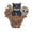 A004- D, variant on Vintage Halloween Decor 5 Inch Spooky Pumpkin Wooden Halloween Table Decor Primitive Fall Halloween Decor for Indoor Home Party Shelf Display, 1 Pack