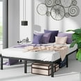 thumbnail image 2 of SUGIFT 14 Inch Metal Platform Bed Frame, Queen, 2 of 5