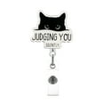 thumbnail image 1 of Funny And Cute Cartoon Pattern Badge Reel With Clip Closure For Workplace Induction Graduation Of Doctors Teachers Students Workers, 1 of 4