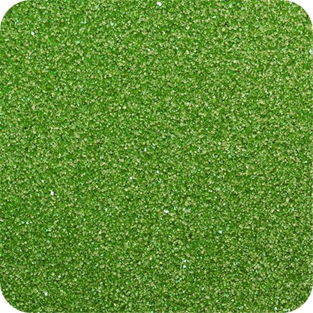 Sandtastik CS1037 Classic Colored Sand 10 lbs. Box - Evergreen