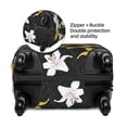 thumbnail image 4 of Daiia Lilies Flowers Luggage Cover, Thickened Washable Travel Luggage Covers, Elastic Unique Baggage Covers for 18-20 inch Luggage-X-Large, 4 of 9