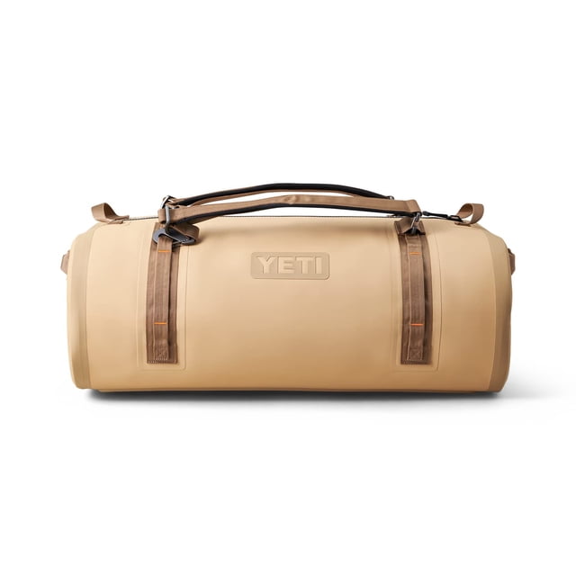 Bolsa de lona YETI Panga 75, hermética, impermeable, sumergible, bronceado