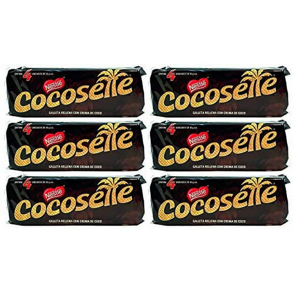 Cocosette cookies 24 pack (6 paks of 4 cookies each)