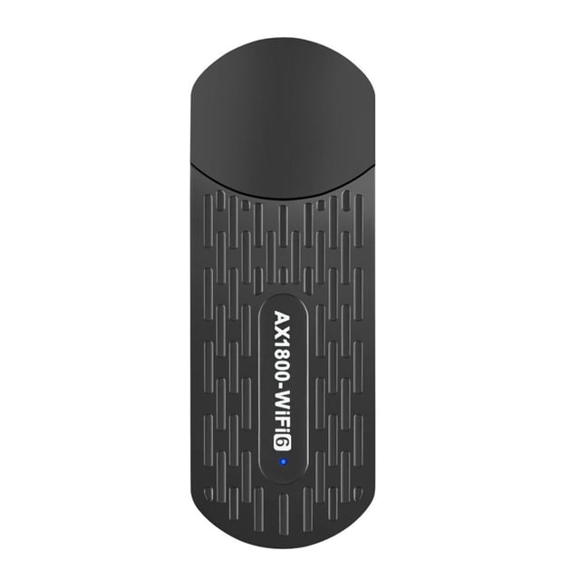 USB WiFi Adapter, MU MIMO AX1800Mbps WiFi Dongle for Travel