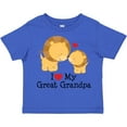 thumbnail image 3 of Inktastic I Love My Great Grandpa Boys or Girls Toddler T-Shirt, 3 of 5