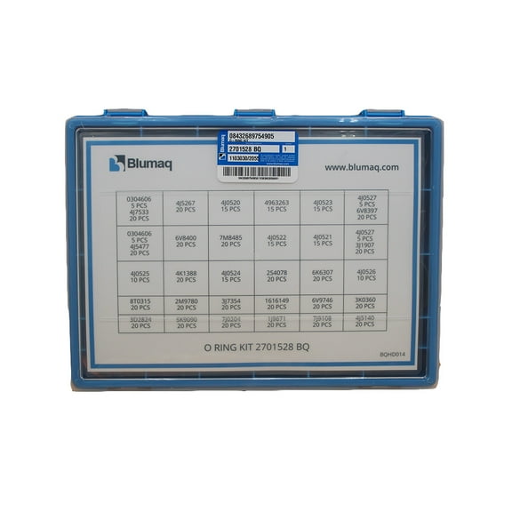 RAParts 4C4782 4C-4782 New Aftermarket Nitrile O-Ring Kit Fits Caterpillar Equipment