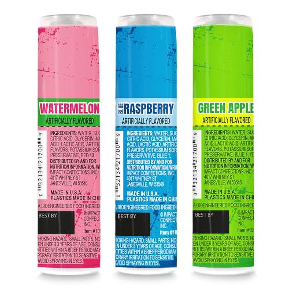 Impact Warheads Super Sour Spray Candy, Intense Sour Flavor, 0.68 oz (Pack of 24)