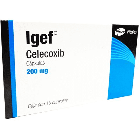 Igef 200 mg 10 cápsulas