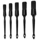 thumbnail image 2 of Kit De Cepillo De Limpieza Para Automóvil, Juego De Cepillos Para Detalles De Microfibra De Melena Pura Negra Resistente Para Asiento Para Tablero Para Almohadilla Para Pies Para, 2 of 7