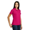 thumbnail image 4 of Sport-Tek Ladies Dri Mesh Pro Polo-4XL (Pink Raspberry), 4 of 6