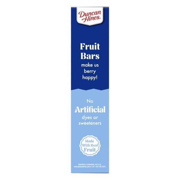 (3 pack) Duncan Hines Blueberry Flavored Crumble Bar Mix, Breakfast Bar Mix, Made With Real Fruit, 15.21 oz.