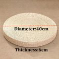 thumbnail image 2 of 40CM Round Pouf Tatami Cushion Chair Floor Sit Mat Meditation Soft Yoga Seat Mat Natural Straw Home Garden Patio Restaurant Seat, 2 of 9