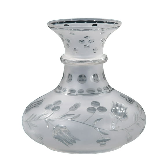 B&P Lamp® 6 1/8" Fitter, Astral Or Solar "Bellflower" Shade