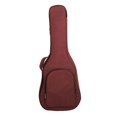 thumbnail image 2 of Bolsa de guitarra grande, resistente al agua, acolchada, duradera, a prueba de polvo, de alta densidad, estuche de guitarra portátil de 42 pulgadas, Rojo shamjiam Caja electrica, 2 of 9