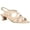 Nude Patent, variant on Tristen Women's Dress Sandals Color: Gold Satin Size: 7.5