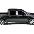 thumbnail image 3 of Sizver Chrome Combo Set Stainless Steel 4pcs Door Pillars+ABS Plastic Door Handle+Bowl Covers For 2015-2017 F150 Crew Cab *Without Keypad Cutout*, 3 of 4