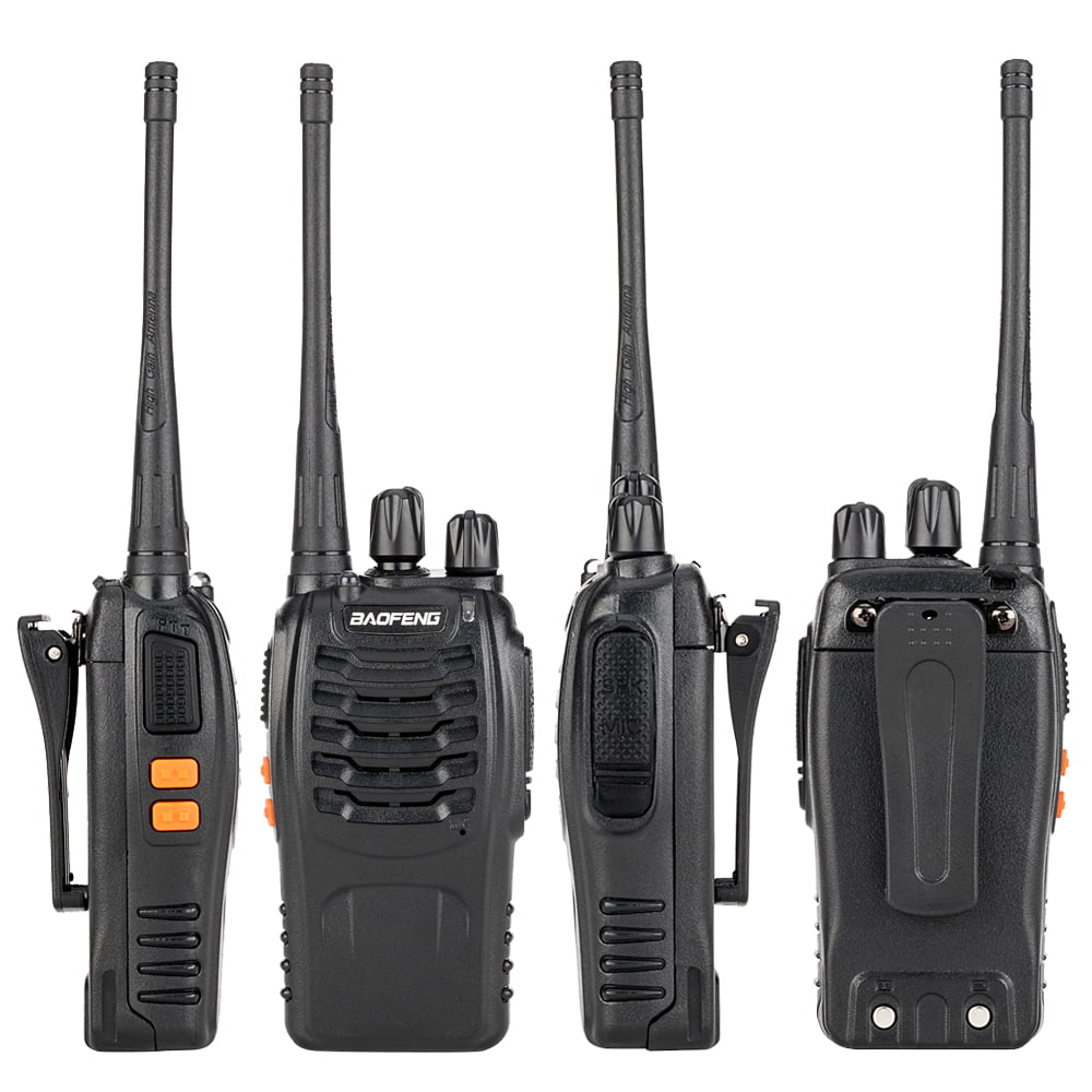 2Pcs BaoFeng Walkie Talkie BF-888S UHF 400-470MHZ 2-Way Radio 16CH Long Range RF 