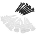 thumbnail image 1 of EIGTHTAIL 100 Ensembles d'Ancres Murales pour Cloison Sèche Attache Robuste Noir, 1 of 8