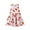 AB127 Red, variant on Tisuna Loose Fit Summer Nightdress For Girls Toddler Floral Print Sleeveless Crew Neck Dresses Comfortable Soft Little Girls Sleep Dress Pink Size 18-24 Months