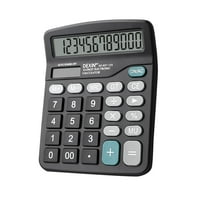 Back .to School Supplies Calculator 12 Keys True Solar Sun Power Suitable For Finance Supermarket Accounting Office Can Hold Batteries Standard Function for Office, Home, School Supplies