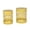Yellow, variant on Oufan Outdoor Side Table Set of 2, Decorative Garden Stool for Patio Heavy Duty Metal Frame Accent Table Modern End Table, White