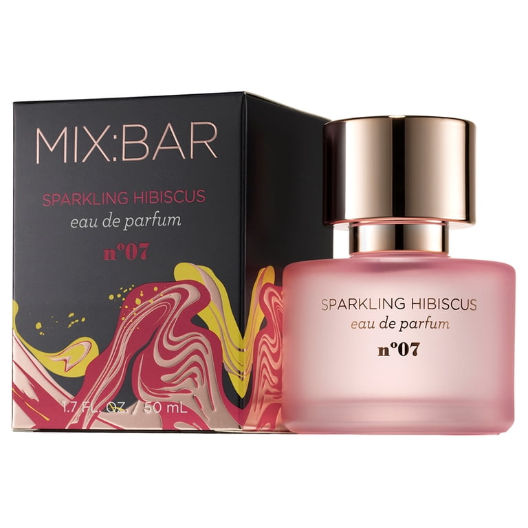 MIX:BAR Sparkling Hibiscus Perfume, Fragrance for Women, 1.7fl oz