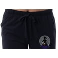 thumbnail image 3 of Wednesday Womens' TV Show Series Title Logo Character Sleep Pajama Pants, 3 of 6