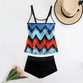 thumbnail image 5 of Traje de baño de 2 piezas para mujer, trajes de baño para mujer, traje de baño de verano de talla grande con estampado, bikini, traje de baño dividido para mujer, traje de baño de poliéster, 5 of 5