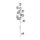 thumbnail image 2 of Christmas Cut Red Berry Artificial Flower Decoration, 2 of 6