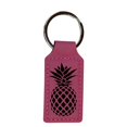 thumbnail image 3 of Keychain - Rectangle - Pineapple - Leather, 3 of 4