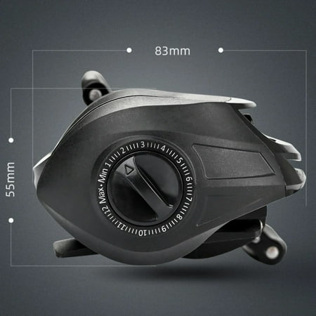 FPWNGL Baitcasting Fishing Reels Max Drag 8kg Ultra Light Casting Reel Fishing Reel Bass Pike Fishing Tackle