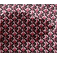 thumbnail image 4 of oneOone Viscose Chiffon Crimson Red Fabric Chevron Geometric Sewing Material Print Fabric By The Yard 42 Inch Wide, 4 of 4