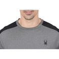 thumbnail image 6 of Spyder Men's Active Short Sleeve Tee Moisture Wicking 4 Way Stretch T-Shirt-Gray / L, 6 of 8