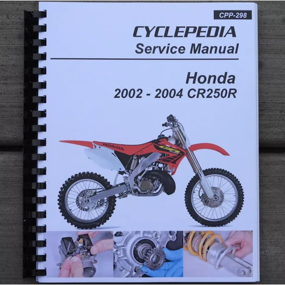 2002–2004 Honda CR250R CR250 CR 250 250R SERVICE & REPAIR MANUAL