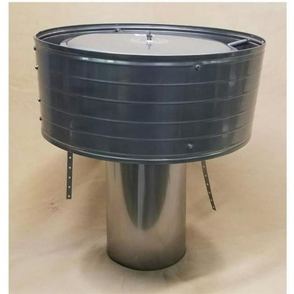ICP STS-08TDWOS-X15 8 x 13-17 in. Dia. StormShield Air Cooled Tall Boy Stainless Steel Chimney Cap