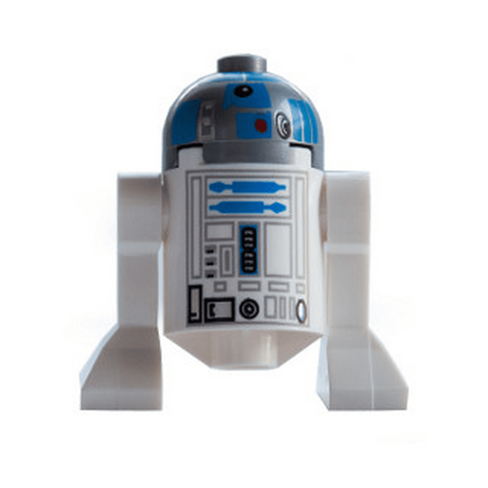 LEGO Star Wars R2-D2 (Flat Silver Head) Minifigure - Walmart.com ...