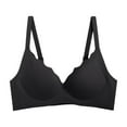 thumbnail image 4 of Everyday Bras for Women Womens Bras Push up No Underwire Bra's for Women Brazier for Women Women Bra Pack Padded Bra No Underwire Womens Bras Push up Front Closure Bras for Women 36c Black 2XL, 4 of 5