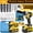 Yellow wrench with two battery toolboxes, variant on DGB 21V Max Cordless Impact Wrench, High Torque Brushless Power Impact Driver, Heavy Duty Electric Wrench for Automotive, Home Improvement and Industrial Applications