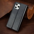 thumbnail image 3 of Mantto Wallet Case for iPhone 11 with Card Holder Slots, Folio Premium PU Leather Magnetic Flip Cover with Kickstand, Shockproof TPU Interior Case Compatible with Apple iPhone 11 6.1 inch, Black, 3 of 9