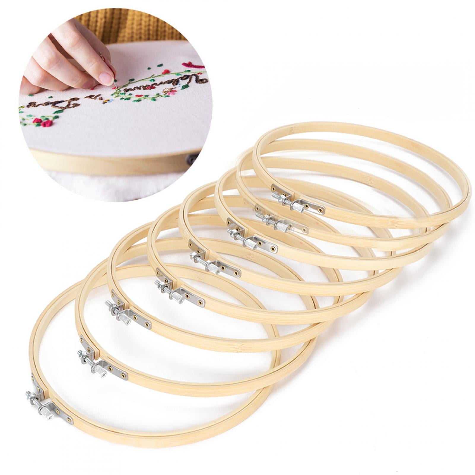 Durable Cross Stitch Frame Circle, Ideal For Silk Painting, Embroidery,  Handcraft Projects