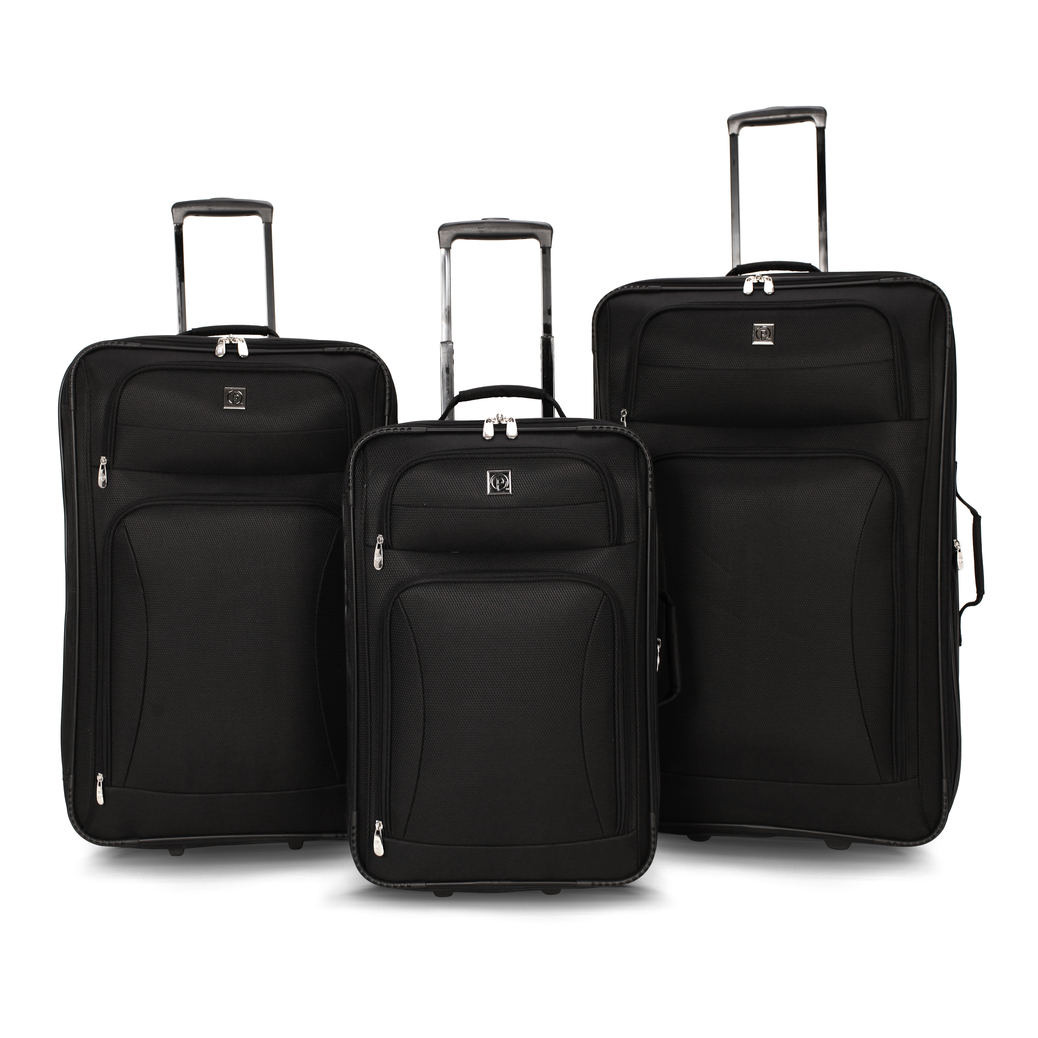 Protege 21" Regency Carry-on 2-Wheel Upright Luggage (Walmart Exclusive), Black - image 5 of 5