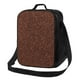 thumbnail image 1 of Disketp Dark Brown Glitter Bolsa Térmica Estampada para Almuerzo, Lonchera para Hombres y Mujeres Adultos, 1 of 7
