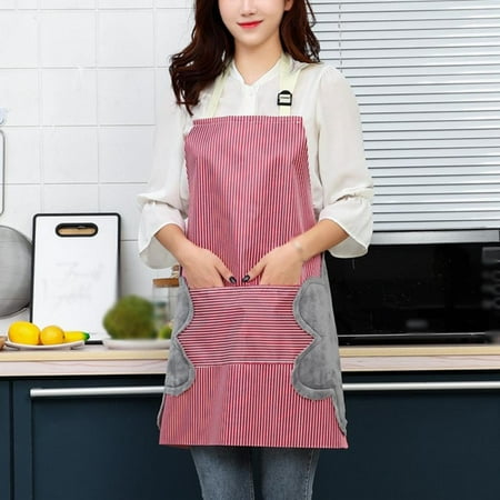 

Ame Bib Aprons Bulk - Unisex Commercial Apron with Pocket for Kitchen Crafting BBQ Drawing Cooking