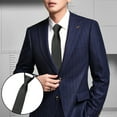 thumbnail image 3 of D-GROEE Zipper Ties for Men Adjustable Men's Pretied Neckties Zip on Tie for Men Daily Wear, 3 of 8
