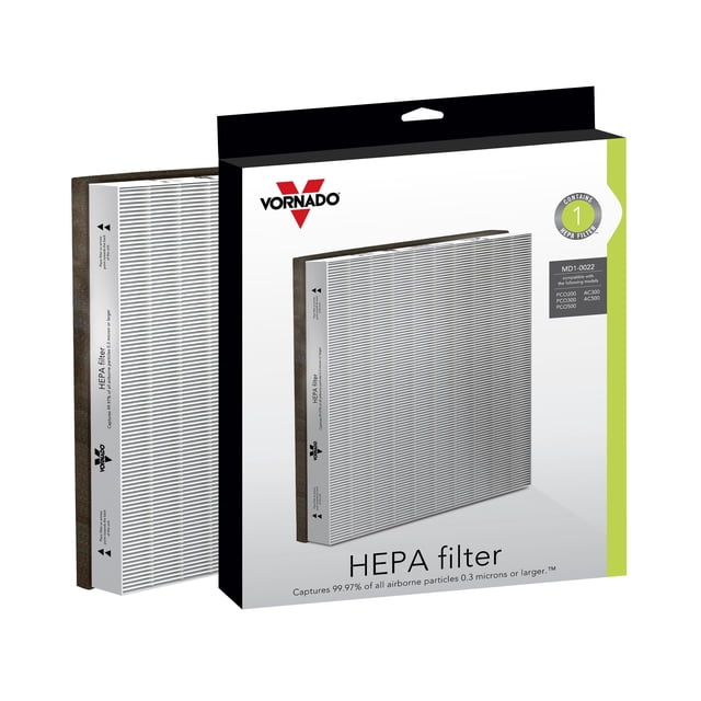 Filtro purificador de aire Vornado MD1-0022, 1 unidad, blanco