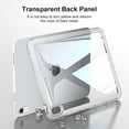 thumbnail image 5 of Dteck Case for iPad Air 11-Inch M2 (2024), iPad Air 5th Generation / iPad Air 4th Generation 10.9 Inch Shockproof Cover with Transparent Back Shell,Clear, 5 of 7
