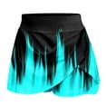 thumbnail image 3 of Gibobby faldas deportivas para mujer Falda estampada de entrenamiento informal diario para mujer Tenis Yoga Deporte Falda Pantalones cortos Falda(Negro， S), 3 of 4
